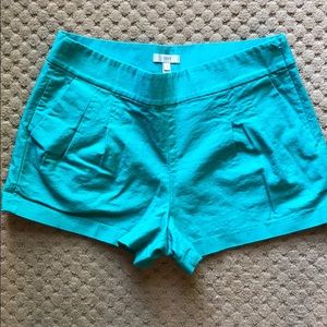 Teal shorts